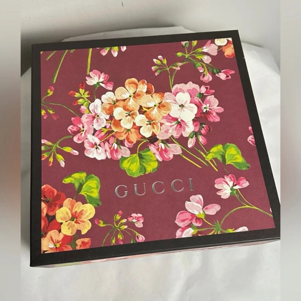 Gucci Pink and Orange Flora Floral Box